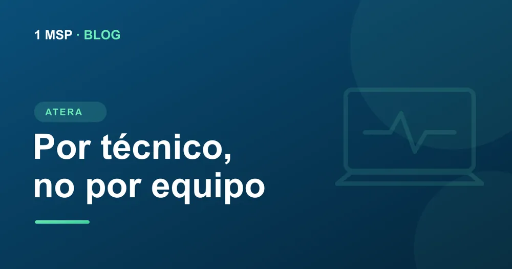 RMM: paga por técnico, no por dispositivo