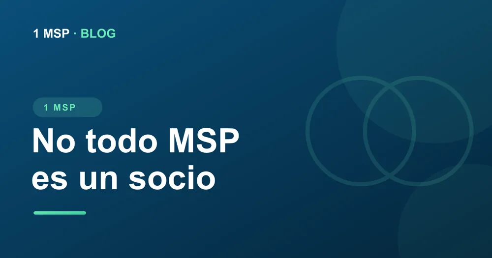 Qué es un MSP en Perú y por qué 1 MSP es distinto